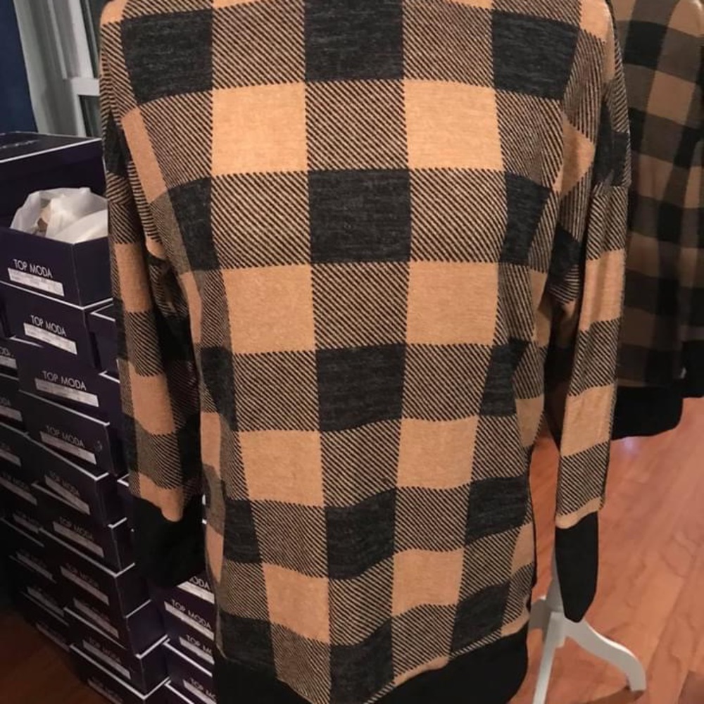 Plaid Tunic